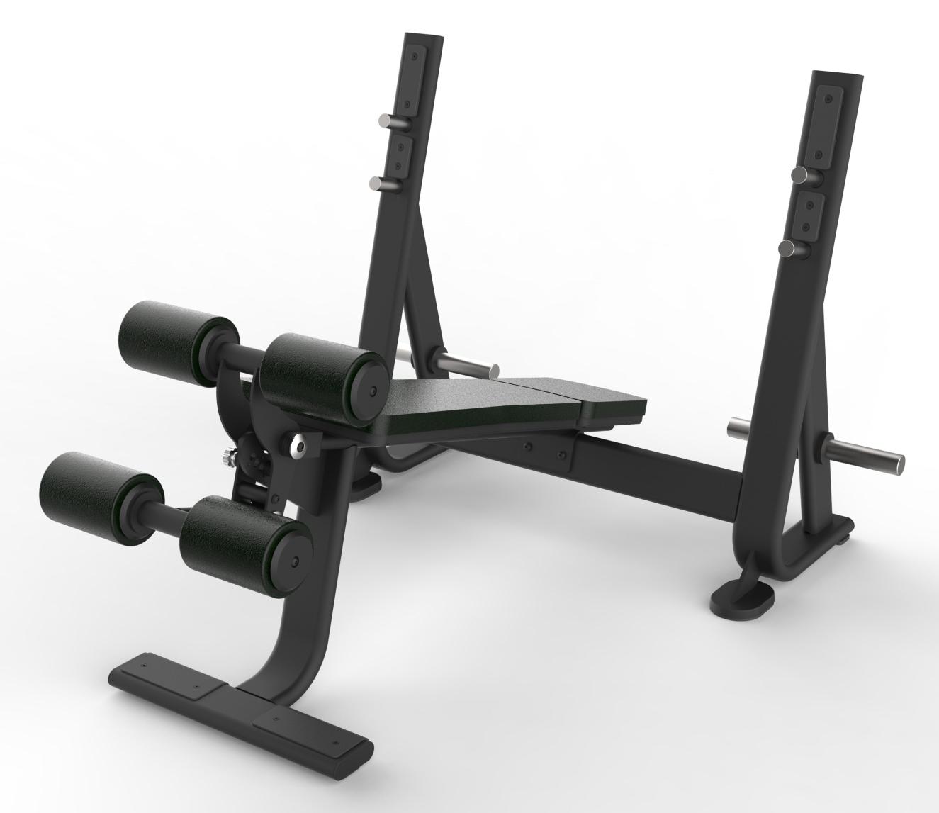 The Olympic downward tilt bench PSM-6872